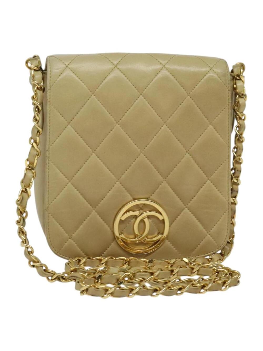 Chanel Vintage Cc Chain Flap Bag #326435C24B
